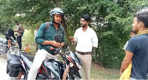 डीटीओ का वाहन चेकिंग और जागरूकता अभियान तीसरे दिन भी जारी