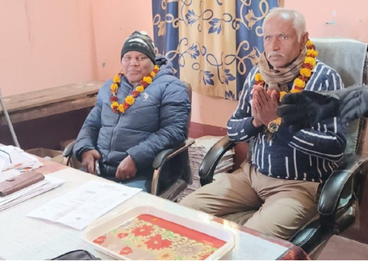 आर. लाल महाविद्यालय के प्रिंसिपल ने किया अवकाश ग्रहण, प्रो. देवशरण ने लिया प्रभार