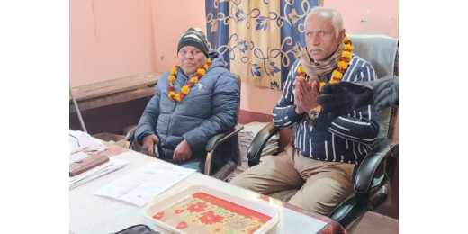 आर. लाल महाविद्यालय के प्रिंसिपल ने किया अवकाश ग्रहण, प्रो. देवशरण ने लिया प्रभार