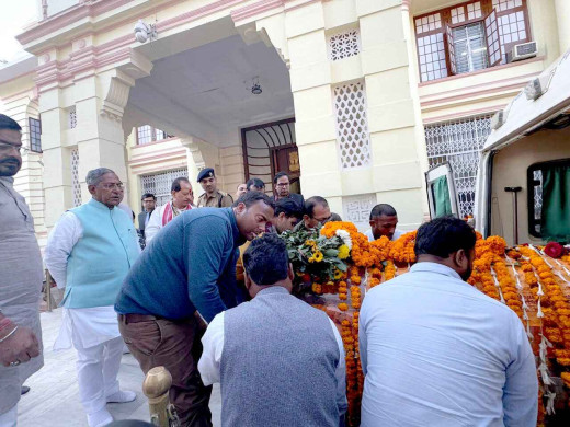 राम जन्मभूमि तीर्थ क्षेत्र ट्रस्ट के ट्रस्टी कामेश्वर चौपाल के निधन से शोक की लहर