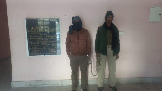 अवैध विदेशी शराब के साथ एक आरोपी गिरफ्तार