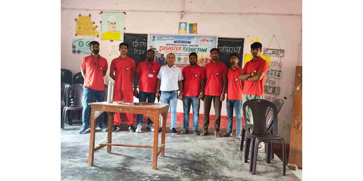 खुटहा प्लस टू विद्यालय में छात्रों को मिला आपदा प्रबंधन का पाठ, सीखे सीपीआर और बचाव के गुर