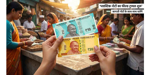 ​₹10 और ₹20 के प्लास्टिक नोटों पर बड़ा फैसला : RBI को मिली फील्ड ट्रायल की हरी झंडी