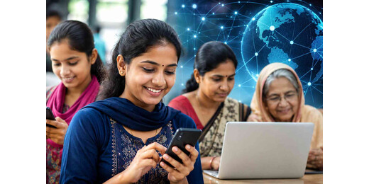 डिजिटल क्रांति में महिलाओं की मजबूत भागीदारी, चार साल में बदली तस्वीर