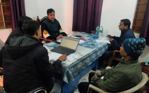 एसडीएम ने की संग्रामपुर अंचल के अभिलेखों की जांच, मिली गड़बड़ी 
