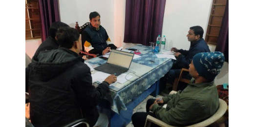 एसडीएम ने की संग्रामपुर अंचल के अभिलेखों की जांच, मिली गड़बड़ी