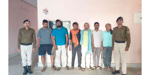 मद्य निषेध अभियान के तहत लखीसराय में छह लोगों पर कार्यवाही