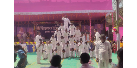 लखीसराय में बिहार दिवस समारोह का भव्य आगाज, उपमुख्यमंत्री ने किया दीप प्रज्ज्वलन