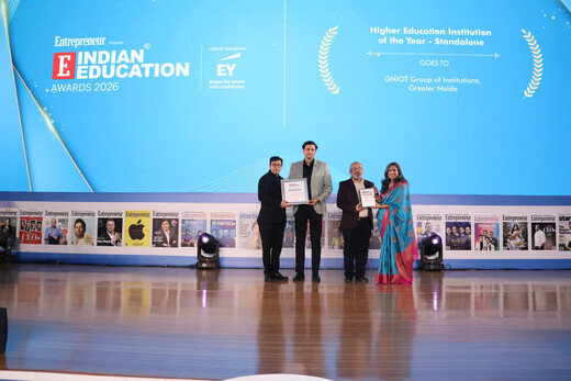 जीएनआईओटी ग्रुप ऑफ इंस्टीट्यूशंस को राष्ट्रीय सम्मान, बना वर्ष का सर्वश्रेष्ठ स्टैंडअलोन उच्च शिक्षण संस्थान