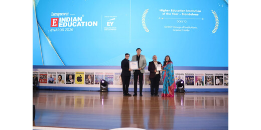 जीएनआईओटी ग्रुप ऑफ इंस्टीट्यूशंस को राष्ट्रीय सम्मान, बना वर्ष का सर्वश्रेष्ठ स्टैंडअलोन उच्च शिक्षण संस्थान