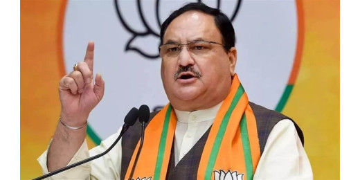 सही जगह बटन दबाने से मिलता है विकास, गलत जगह से विनाश : जेपी नड्डा