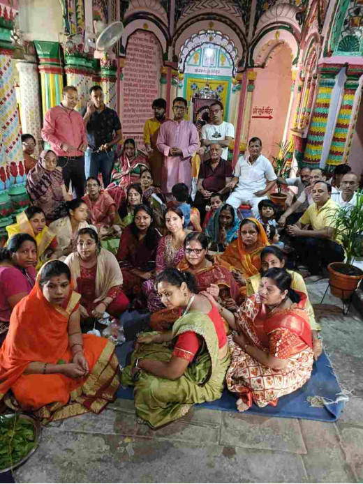 महेश नवमी पर माहेश्वरी समाज का भव्य रुद्राभिषेक और पूजन