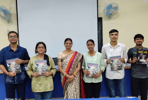 आरडीएस कॉलेज में रचनात्मक लेखन और कहानी वाचन प्रतियोगिता संपन्न, पुष्कर कश्यप बने विजेता
