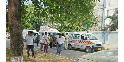 लखीसराय में स्वास्थ्य सेवाओं पर प्रशासन सख्त: आठ एम्बुलेंस की जांच में खुली खामियों की पोल