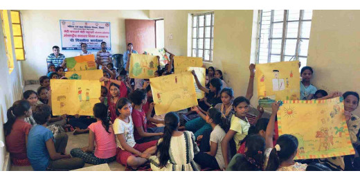 अंतरराष्ट्रीय साक्षरता दिवस पर जागरूकता रैली और पेंटिंग प्रतियोगिता का आयोजन