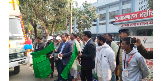 डाक चौपाल : आमजन को बचत और बीमा योजनाओं से अवगत कराने हेतु प्रचार रथ रवाना