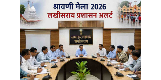 श्रावणी मेला को लेकर लखीसराय प्रशासन अलर्ट, अशोकधाम में सुरक्षा समीक्षा बैठक आहूत