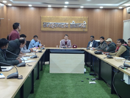 जिलाधिकारी ने की जीविका कार्यों की समीक्षा 