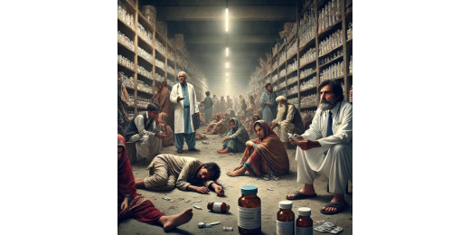 भुखमरी और दवा संकट झेल रहा पाकिस्तान, अस्पतालों में पसरा सन्नाटा