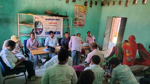 लखीसराय में ‘आदि कर्मयोगी’ अभियान के तहत जनजातीय गांवों में जनसुनवाई आयोजित