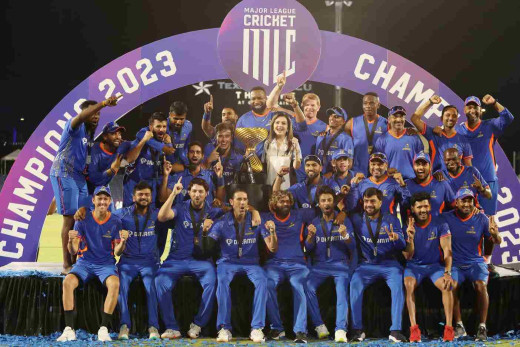 मेजर लीग क्रिकेट T20 टूर्नामेंट जीत मुंबई इंडियंस बना ग्लोबल स्पोर्ट्स ब्रांड