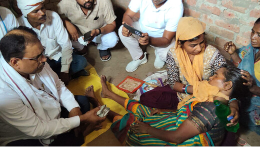 रोहतास में हत्या के बाद गरमाई राजनीति, बहुजन सेना ने दोषियों को फांसी दिलाने की उठाई मांग
