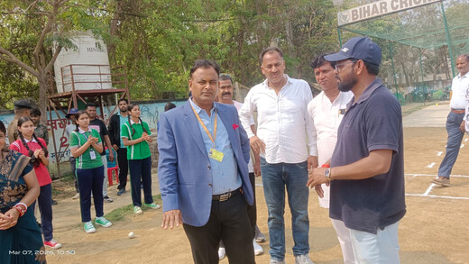 लखीसराय में महिला क्रिकेट ट्रायल, 30 प्रतिभाशाली खिलाड़ियों का होगा चयन