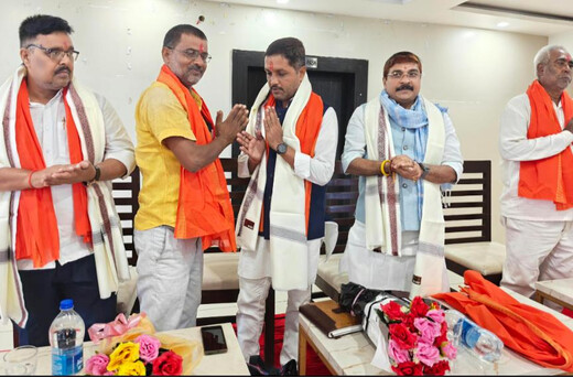 ​लखीसराय में एनडीए की संयुक्त बैठक, एमएलसी चुनाव को ऐतिहासिक बनाने का संकल्प