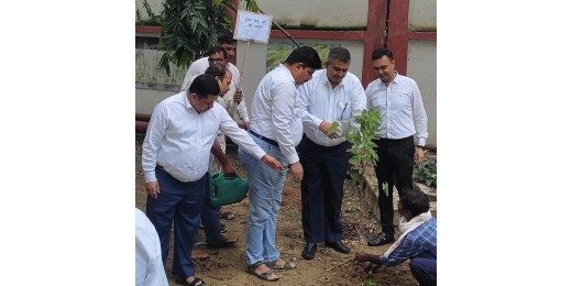 विश्व पर्यटन दिवस पर जिला न्यायालय परिसर में वृक्षारोपण कार्यक्रम आयोजित