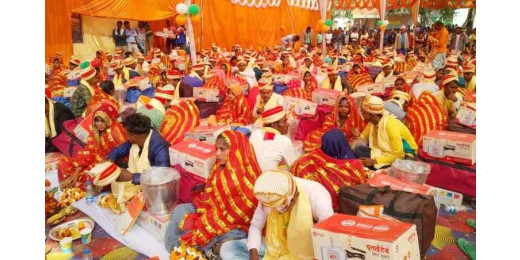 राजपुर में हुआ सामुहिक विवाह का आयोजन, ऐसे आयोजन से होगा दहेज का खात्मा : विनोद