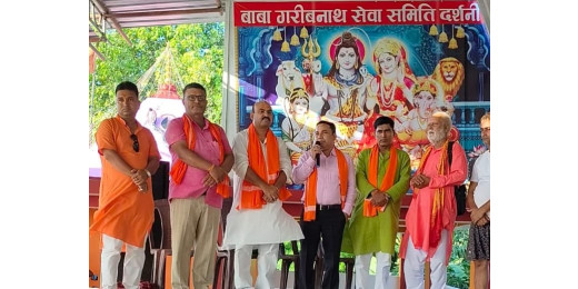 बाबा गरीबनाथ सेवा समिति के शिविर का उद्घाटन, कांवरियों के लिए विशेष इंतजाम