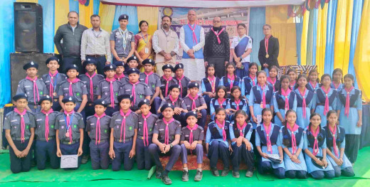 संत मैरी इंग्लिश स्कूल में स्काउट गाइड के सम्मान समारोह में शामिल हुए रविशंकर प्रसाद 
