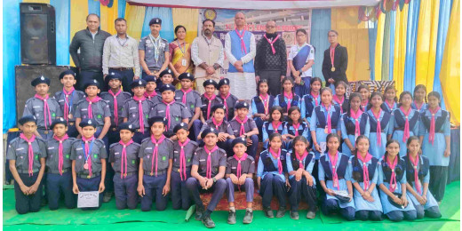 संत मैरी इंग्लिश स्कूल में स्काउट गाइड के सम्मान समारोह में शामिल हुए रविशंकर प्रसाद