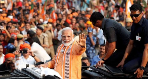 प्रधानमंत्री मोदी के स्वागत के लिए रांची में उमड़ी भीड़, सुरक्षा व्यवस्था पुख्ता