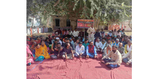 70 वर्षीय वृद्धा से गैंगरेप के खिलाफ सीपीआई (एम) का धरना