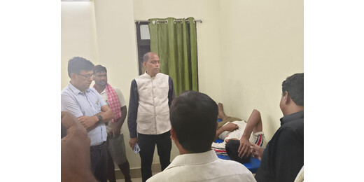 डीएम शैलेंद्र कुमार ने चानन में परखी चुनावी तैयारी, पीएचसी में 24×7 सेवा बहाल रखने का निर्देश 