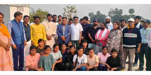 महिला दिवस की पूर्व संध्या पर लखीसराय में बास्केटबॉल प्रतियोगिता, खुटहा टीम ने जीती ट्रॉफी