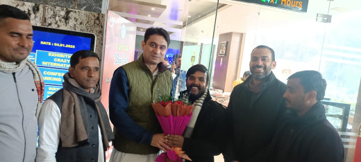 युवा कांग्रेस के राष्ट्रीय नेतृत्व का भागलपुर में स्वागत, BPSC छात्रों के समर्थन में उठाई आवाज