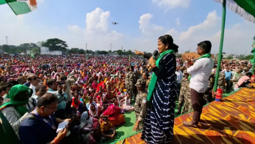 कल्पना सोरेन ने भाजपा पर कसा तंज, कहा आदिवासियों की नहीं खनिजों की चिंता है