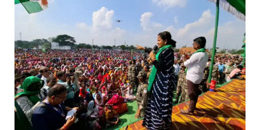 कल्पना सोरेन ने भाजपा पर कसा तंज, कहा आदिवासियों की नहीं खनिजों की चिंता है