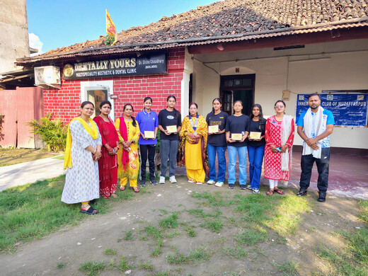 राष्ट्रीय खेल दिवस पर इनर व्हील क्लब ऑफ मुजफ्फरपुर ने खिलाड़ियों को किया सम्मानित