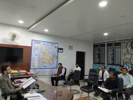 जिला स्तरीय स्टेडियम प्रबंधन समिति की बैठक, आवश्यक सुधारों के लिए निर्देश जारी