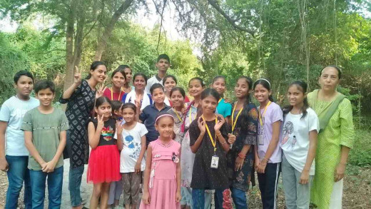 बाल भवन में बच्चों की रचनात्मकता का अद्भुत प्रदर्शन