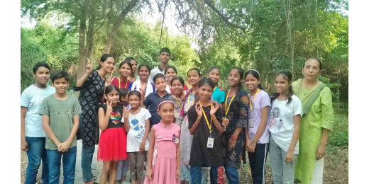 बाल भवन में बच्चों की रचनात्मकता का अद्भुत प्रदर्शन