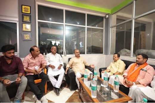 स्वास्थ्य मंत्री मंगल पांडे ने दरभंगा एम्स के भूमि पूजन कार्यक्रम की तैयारी की समीक्षा की