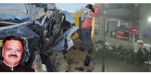 दिल्ली–मुंबई एक्सप्रेसवे पर भीषण हादसा, शकुन ग्रुप के एमडी की मौत