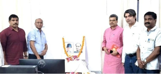 लंगट सिंह कॉलेज में आचार्य जेबी कृपलानी और मौलाना अबुल कलाम आज़ाद की मनाई गई जयंती