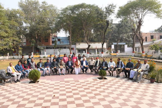 रामेश्वर महाविद्यालय में हमारी विरासत एक सांस्कृतिक पहचान: विषय पर विचार गोष्ठी, सेवानिवृत्त शिक्षकों का हुआ सम्मान