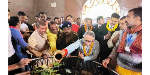 अशोकधाम में महाशिवरात्रि पर पूजन को उमड़े श्रद्धालु