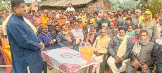 अजीत कुमार ने मड़वन में प्रशासनिक भ्रष्टाचार पर की तीखी आलोचना 